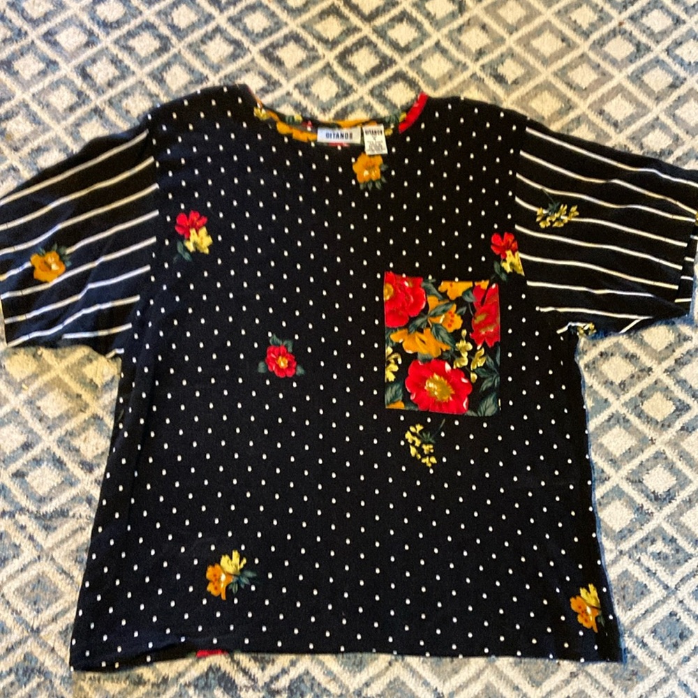 Vintage GITANO Women's Blouse Size M